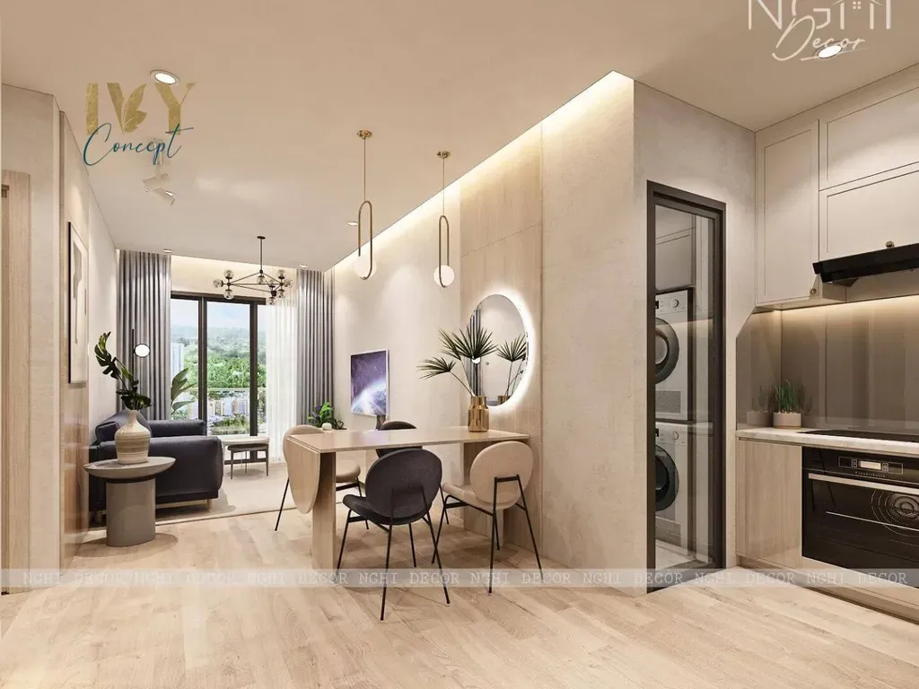 Phòng ăn - Căn hộ Emerald Celadon City Tân Phú (Mr Tân) - Phong cách Modern | Space T