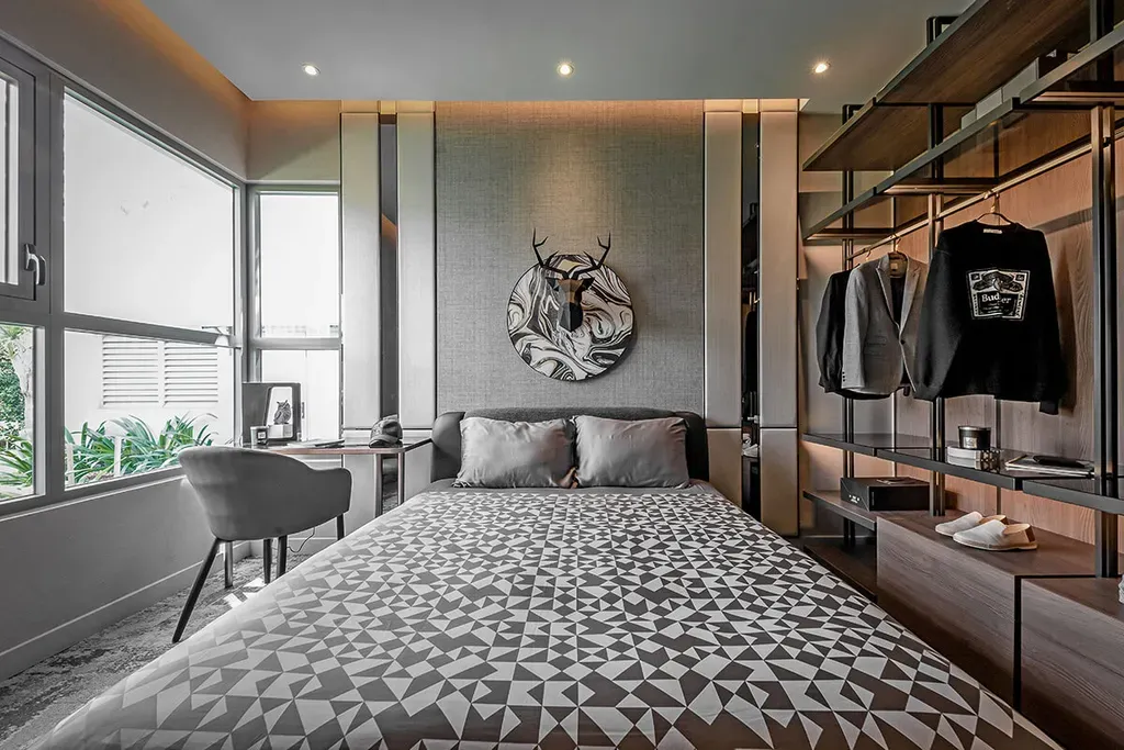 Phòng ngủ - Căn hộ An Gia Westgate Bình Chánh 89m2 - Phong cách Modern | Space T