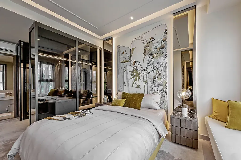 Phòng ngủ - Căn hộ An Gia Westgate Bình Chánh 89m2 - Phong cách Modern | Space T