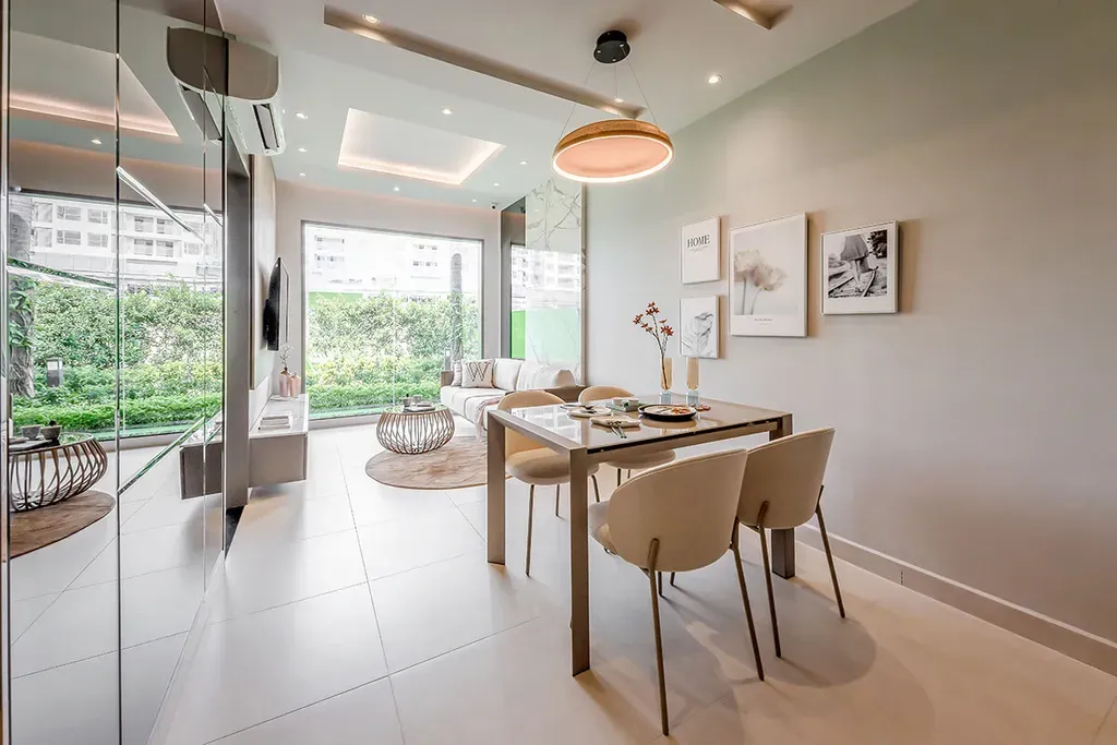 Phòng ăn - Căn hộ An Gia Westgate Bình Chánh 63m2 - Phong cách Modern | Space T