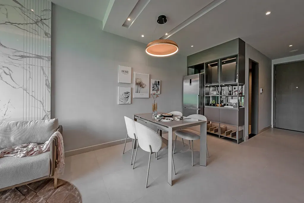 Phòng ăn - Căn hộ An Gia Westgate Bình Chánh 63m2 - Phong cách Modern | Space T