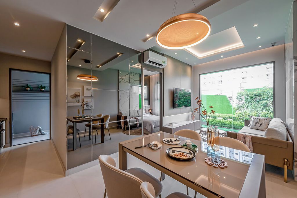 Phòng ăn - Căn hộ An Gia Westgate Bình Chánh 63m2 - Phong cách Modern  | Space T