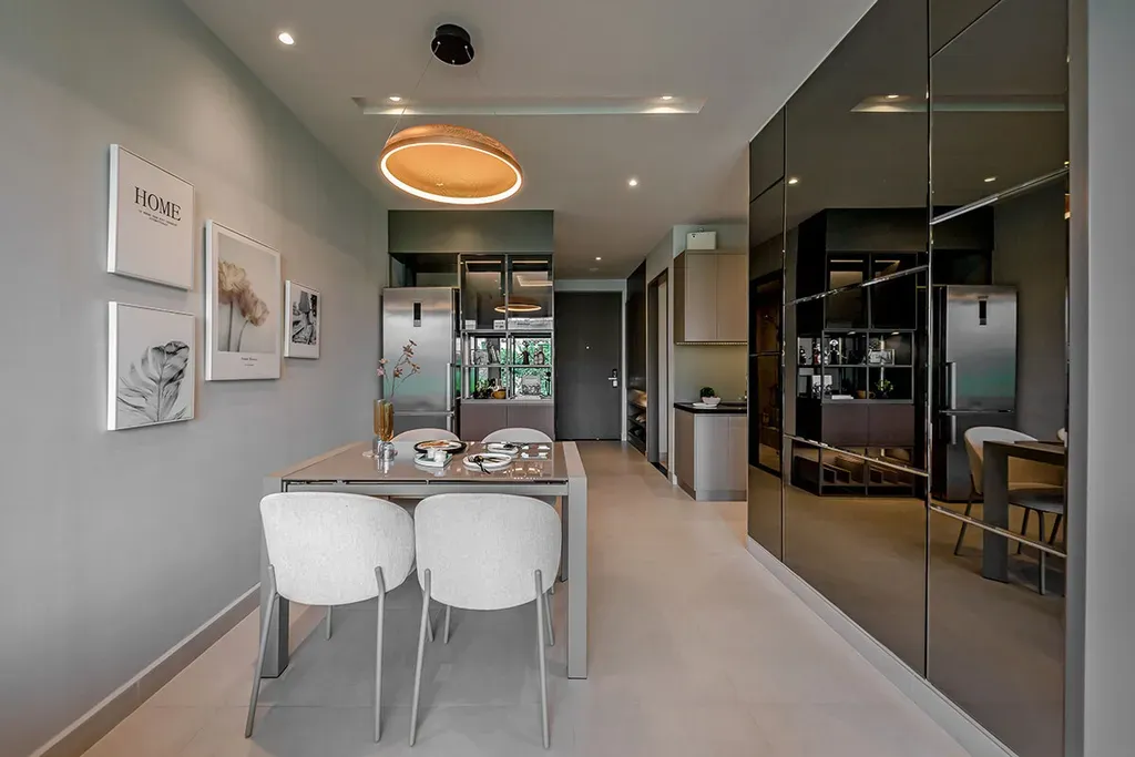Phòng ăn - Căn hộ An Gia Westgate Bình Chánh 63m2 - Phong cách Modern | Space T