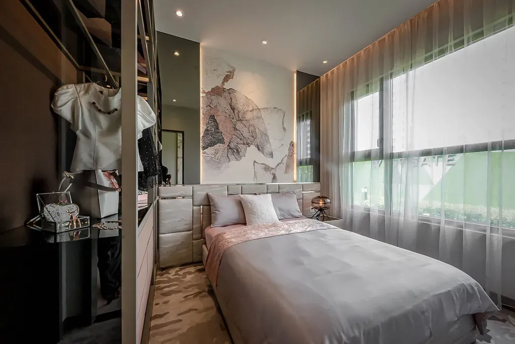 Phòng ngủ - Căn hộ An Gia Westgate Bình Chánh 63m2 - Phong cách Modern | Space T