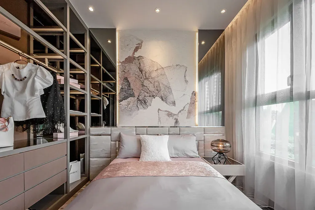 Phòng ngủ - Căn hộ An Gia Westgate Bình Chánh 63m2 - Phong cách Modern | Space T