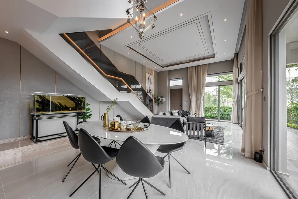 Phòng ăn - The Standard Showflat Villa 2 Bình Dương - Phong cách Modern | Space T