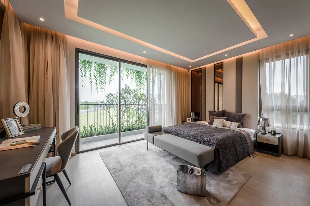 Phòng ngủ - The Standard Showflat Villa 2 Bình Dương - Phong cách Modern | Space T