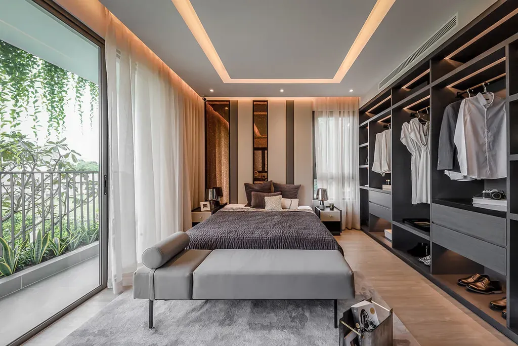 Phòng ngủ - The Standard Showflat Villa 2 Bình Dương - Phong cách Modern | Space T