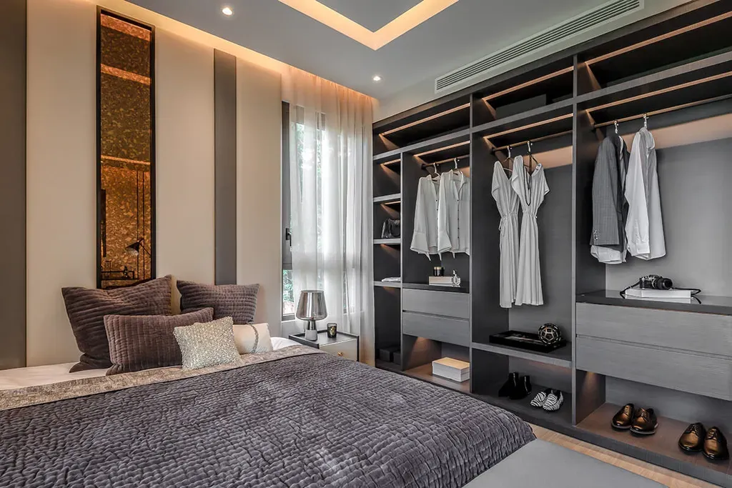 Phòng ngủ - The Standard Showflat Villa 2 Bình Dương - Phong cách Modern | Space T