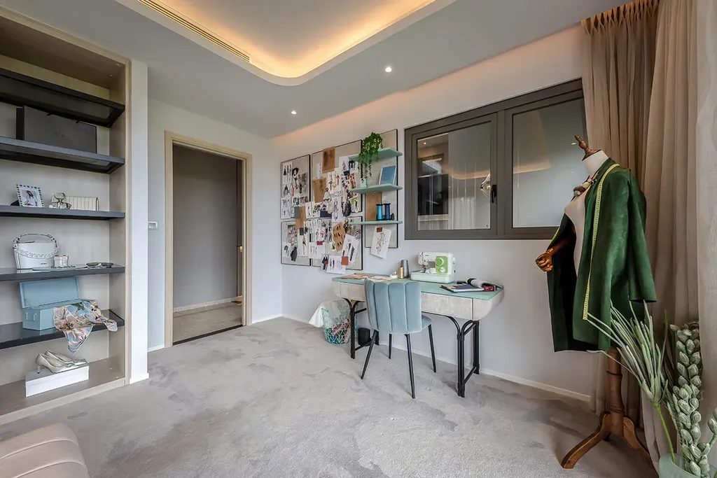 Phòng ngủ - The Standard Showflat Villa 2 Bình Dương - Phong cách Modern | Space T