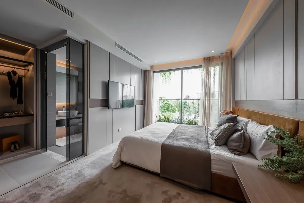 Phòng ngủ - The Standard Showflat Villa 1 Bình Dương - Phong cách Modern | Space T