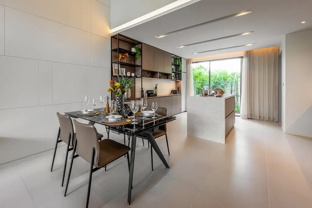 Phòng ăn - The Standard Showflat Villa 1 Bình Dương - Phong cách Modern | Space T