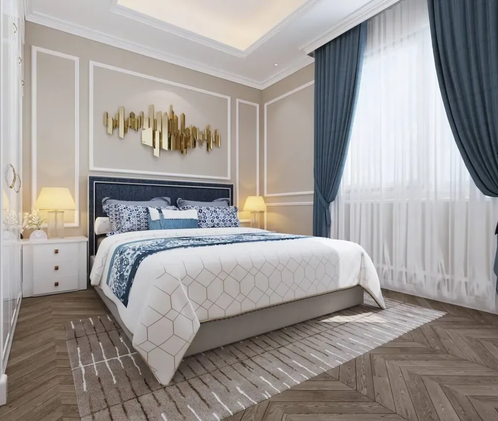 Phòng ngủ - Villa Bình Dương - Phong cách Neo Classic | Space T