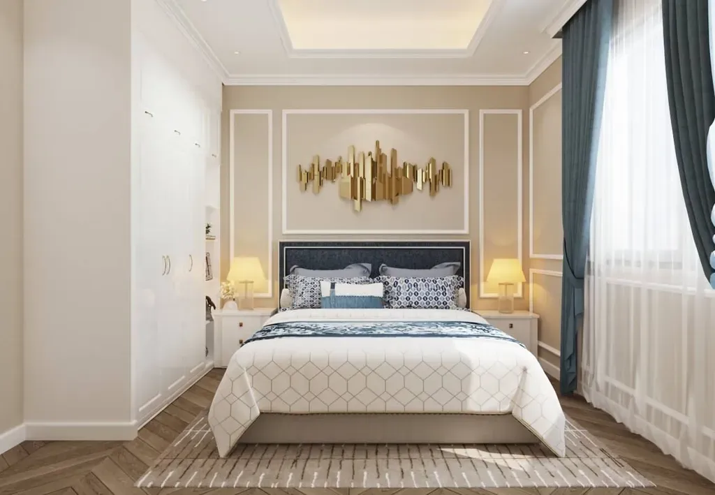 Phòng ngủ - Villa Bình Dương - Phong cách Neo Classic | Space T