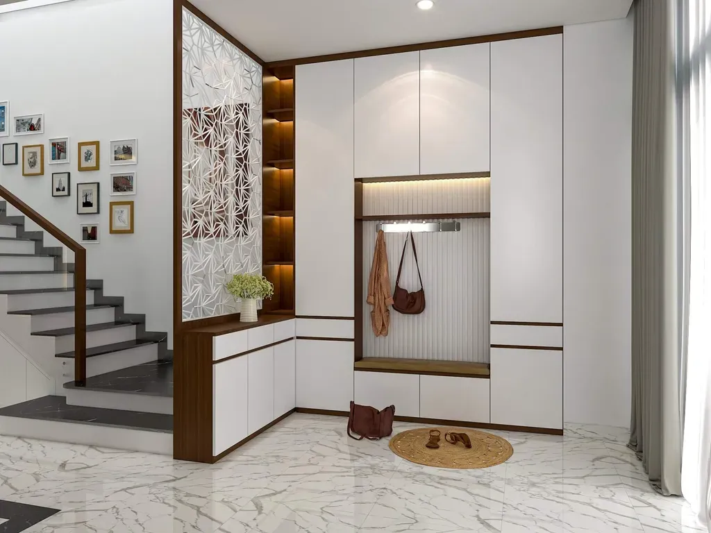 Lối vào - Nhà phố Đỗ Xuân Hợp Quận 9 - Phong cách Modern | Space T