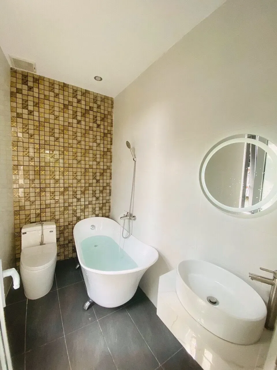 Phòng tắm - Nhà phố Dương Quảng Hàm Gò Vấp - Phong cách Modern | Space T