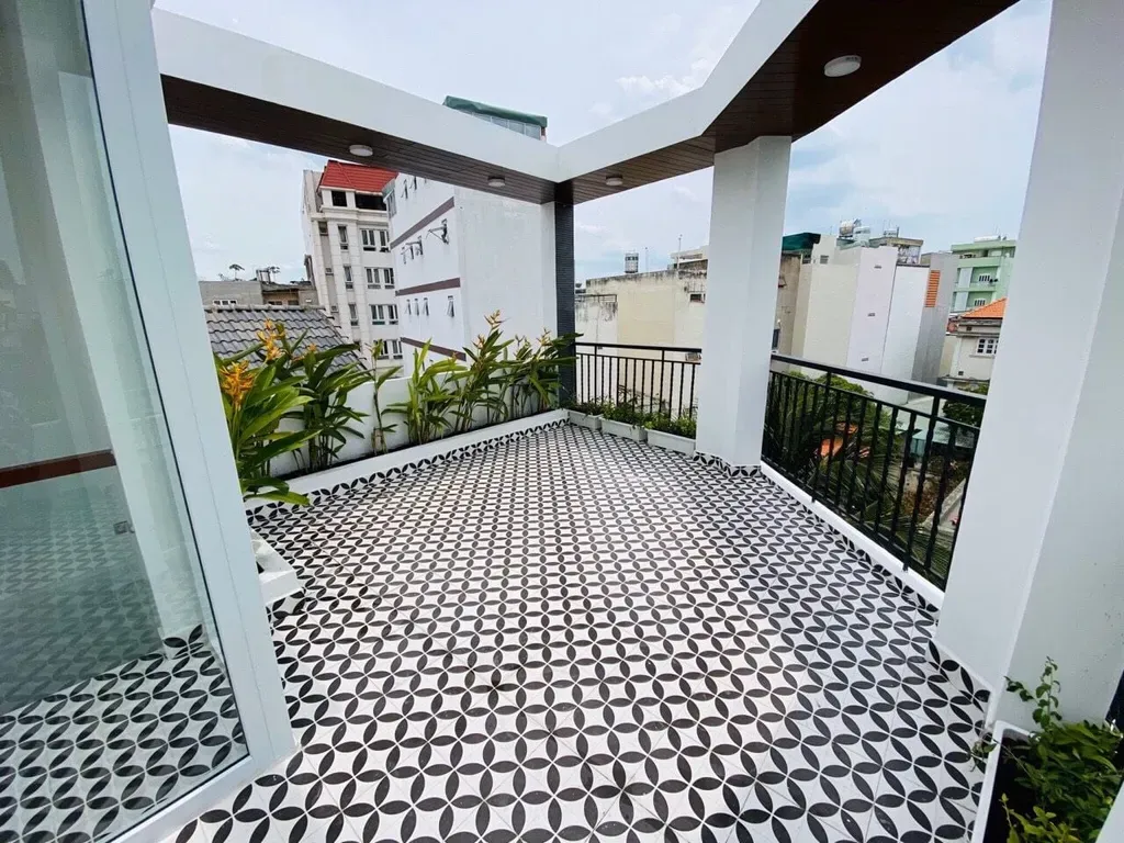 Sân thượng - Nhà phố Dương Quảng Hàm Gò Vấp - Phong cách Modern | Space T