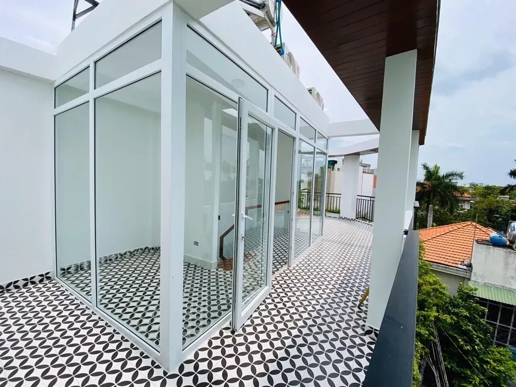 Sân thượng - Nhà phố Dương Quảng Hàm Gò Vấp - Phong cách Modern | Space T