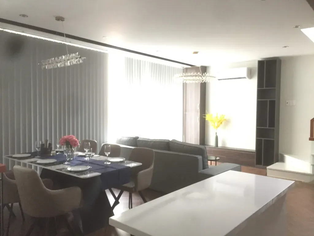 Phòng khách, Phòng ăn - Nhà phố Gò Vấp - Phong cách Modern | Space T