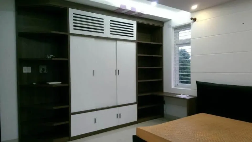 Phòng ngủ - Phòng ngủ Nhà phố Gò Vấp - Phong cách Modern | Space T