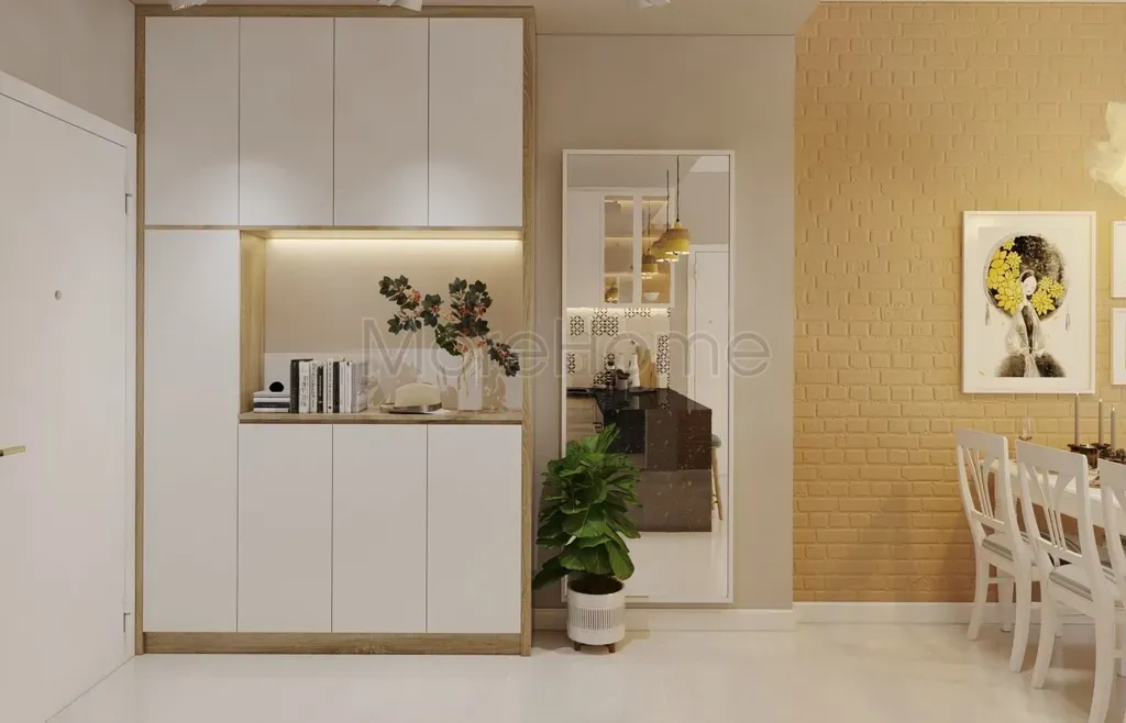 Lối vào - Căn hộ Park Resident Quận 7 79m2 - Phong cách Scandinavian | Space T