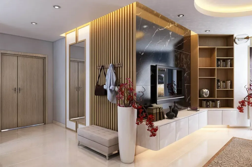 Lối vào - Căn hộ Him Lam Quận 6 54m2 - Phong cách Modern | Space T