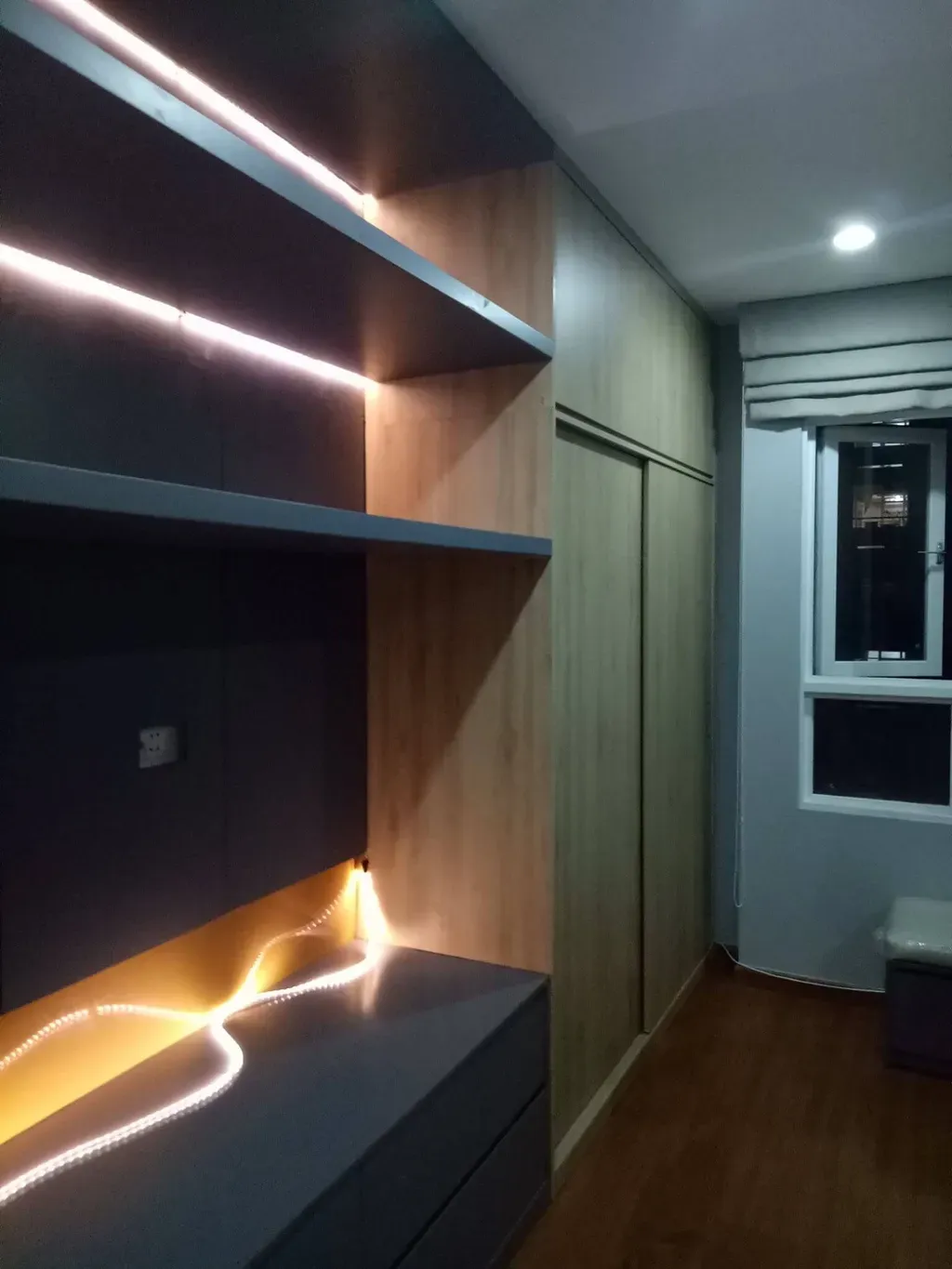 Phòng ngủ - Căn hộ Him Lam Quận 6 - Phong cách Modern | Space T