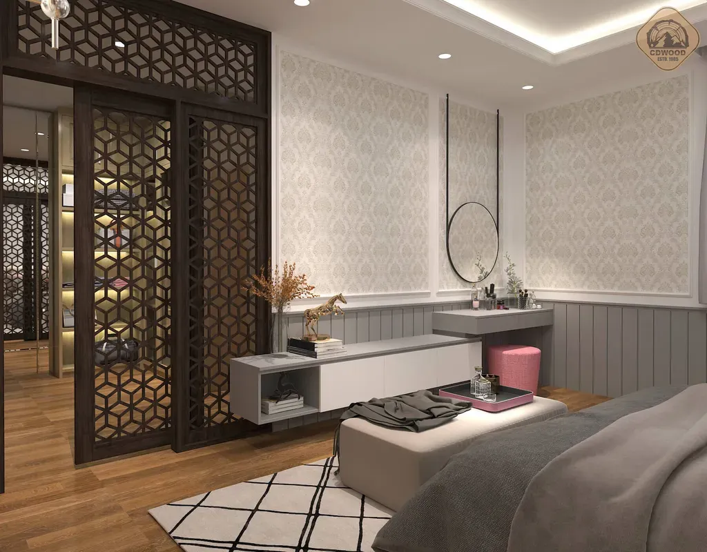 Phòng ngủ - Villa Mr Tòng 305m2 - Phong cách Neo Classic | Space T