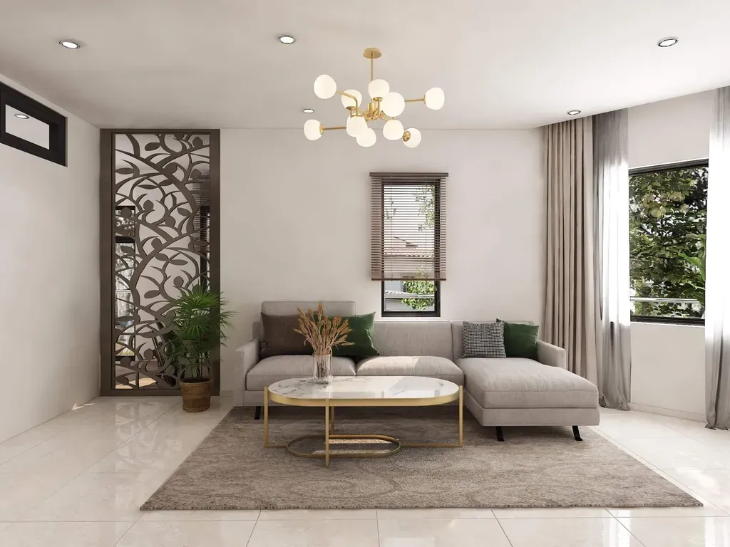 Phòng khách - Nhà phố KDC Solar City Long An - Phong cách Modern | Space T