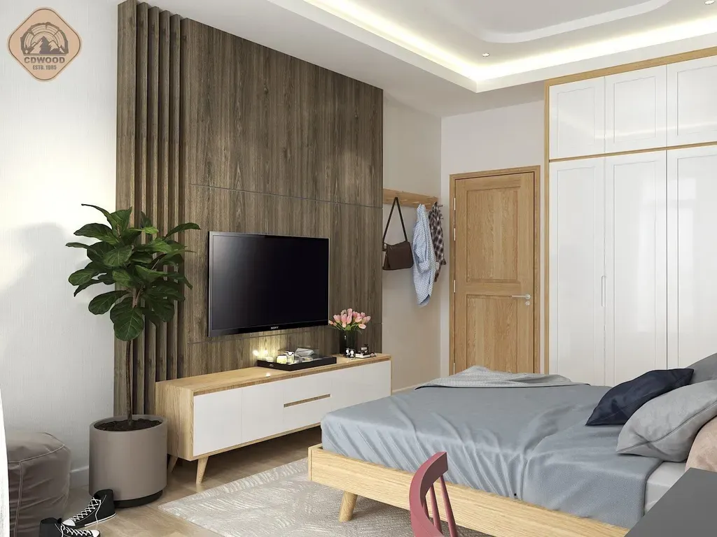 Phòng ngủ - Nhà phố Gò Vấp - Phong cách Modern + Scandinavian | Space T