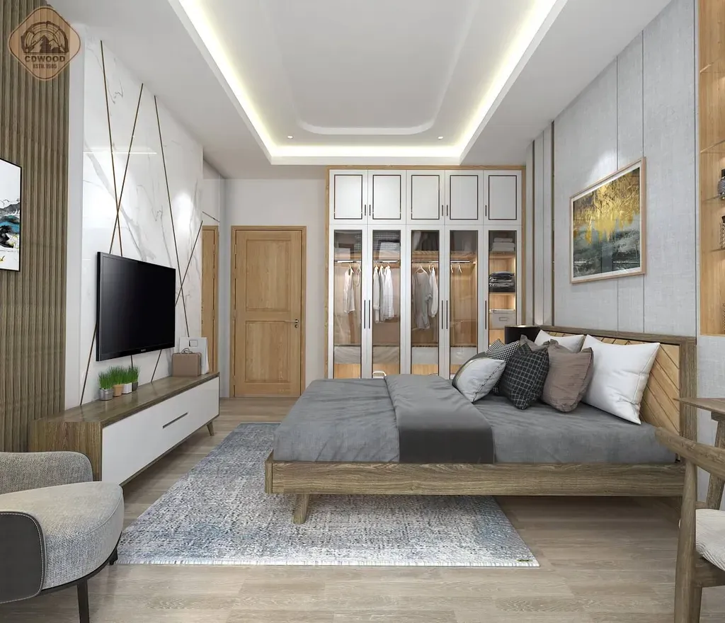 Phòng ngủ - Nhà phố Gò Vấp - Phong cách Modern + Scandinavian | Space T