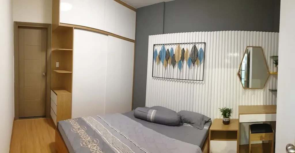 Phòng ngủ - Nhà mẫu Dự án Green Town Bình Tân - Phong cách Color Block + Scandinavian | Space T