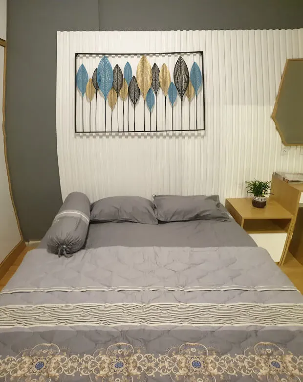 Phòng ngủ - Nhà mẫu Dự án Green Town Bình Tân - Phong cách Color Block + Scandinavian | Space T