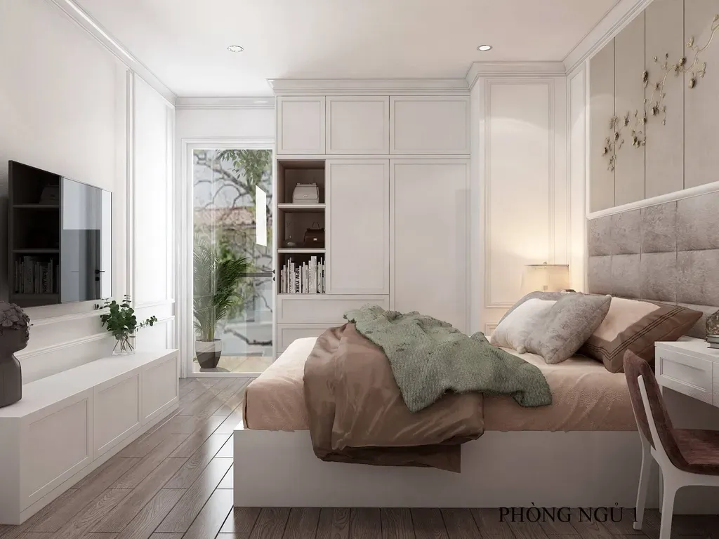 Phòng ngủ - Nhà phố Nha Trang - Phong cách Neo Classic | Space T