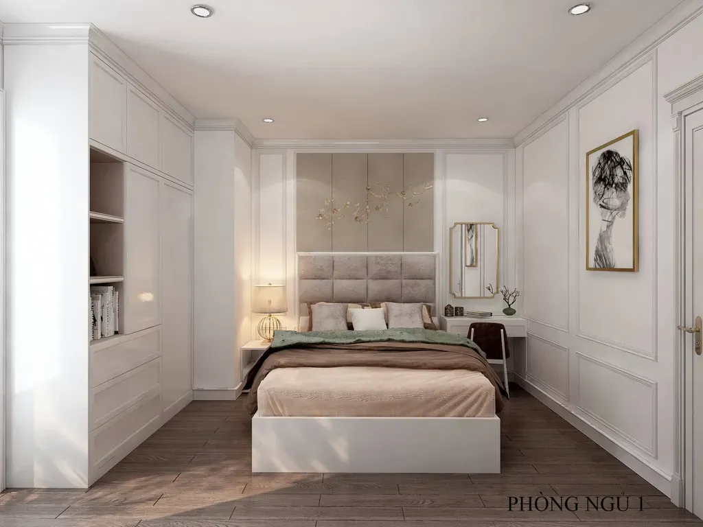 Phòng ngủ - Nhà phố Nha Trang - Phong cách Neo Classic | Space T