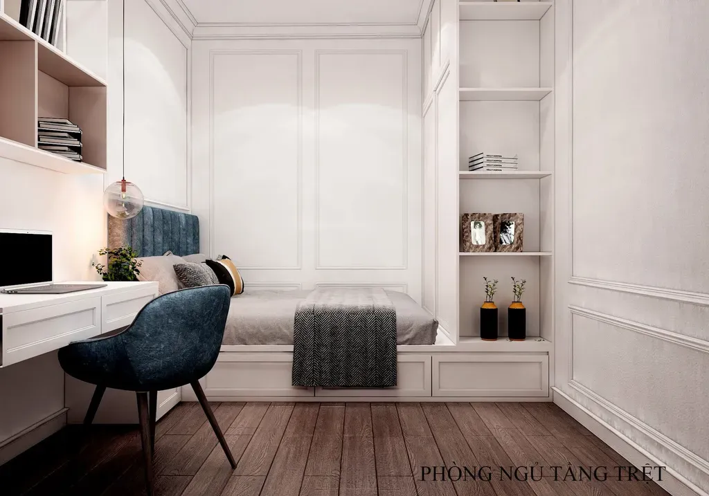 Phòng ngủ - Nhà phố Nha Trang - Phong cách Neo Classic | Space T