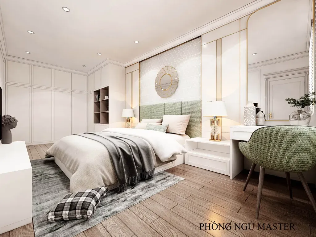 Phòng ngủ - Nhà phố Nha Trang - Phong cách Neo Classic | Space T