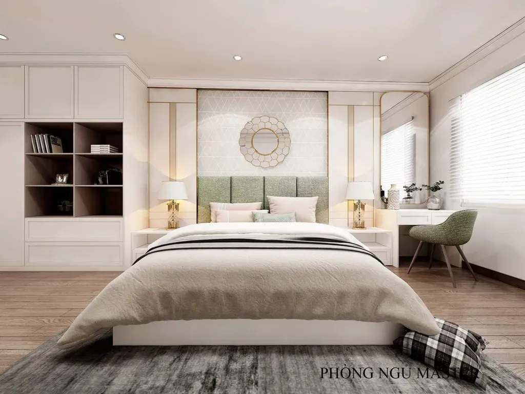 Phòng ngủ - Nhà phố Nha Trang - Phong cách Neo Classic | Space T