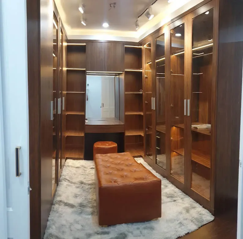 Phòng thay đồ - Nhà phố KDL Tà Đùng Đăk Nông - Phong cách Modern | Space T