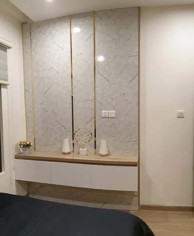 Phòng ngủ - Căn hộ Vinhomes Central Park Quận Bình Thạnh - Phong cách Modern | Space T