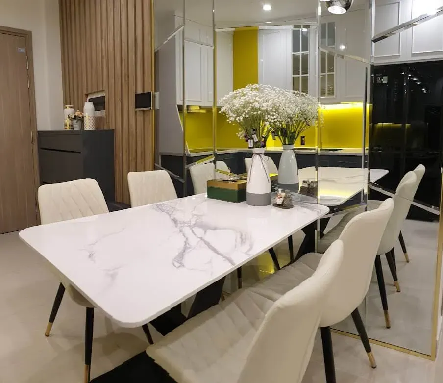 Phòng ăn - Căn hộ Vinhomes Central Park Quận Bình Thạnh - Phong cách Modern | Space T