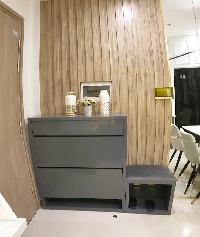 Lối vào - Căn hộ Vinhomes Central Park Quận Bình Thạnh - Phong cách Modern | Space T