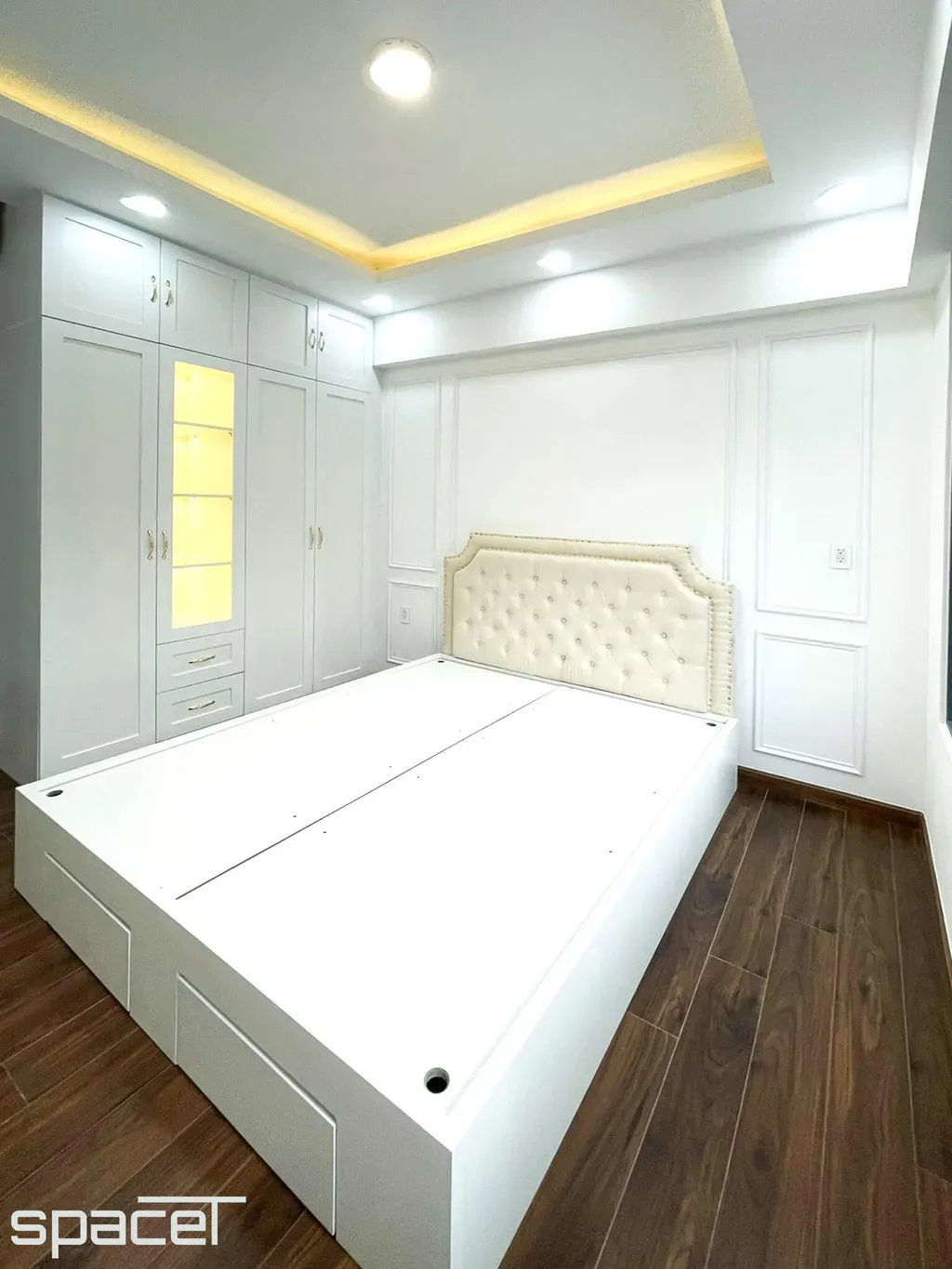 Phòng ngủ - Căn hộ Akari City Bình Tân - Phong cách Neo Classic | Space T