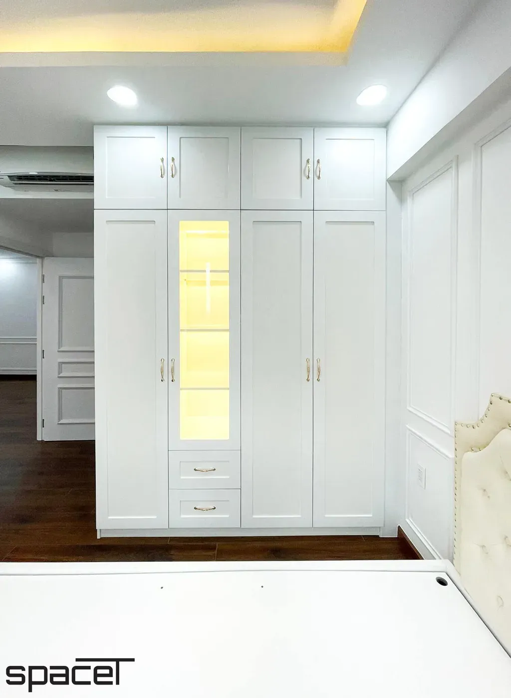 Phòng ngủ - Căn hộ Akari City Bình Tân - Phong cách Neo Classic | Space T