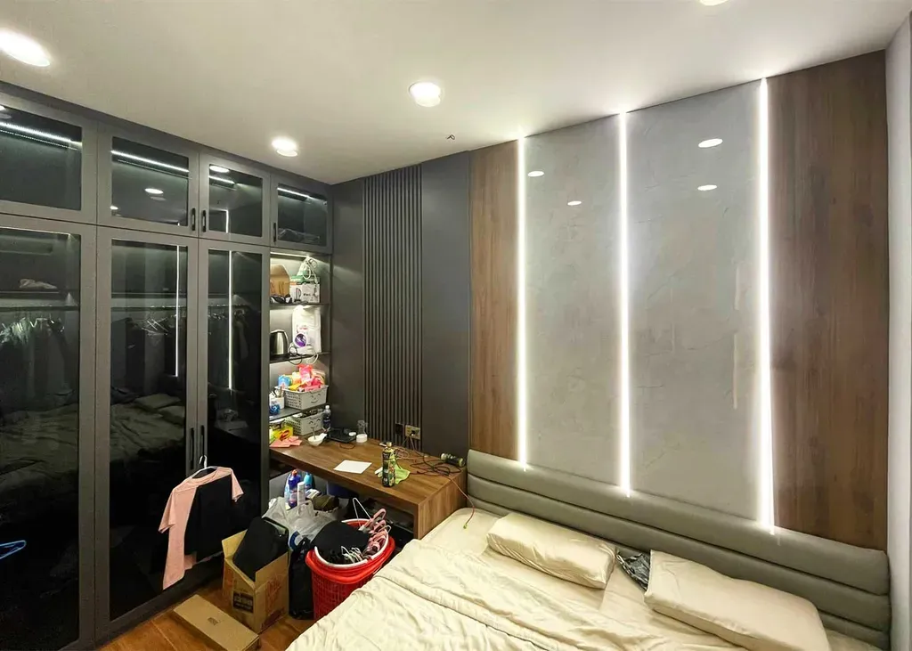 Phòng ngủ Nhà phố Quận 6 - Phong cách Modern | Space T