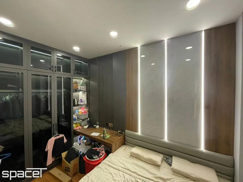 Phòng ngủ - Phòng ngủ Nhà phố Quận 6 - Phong cách Modern | Space T