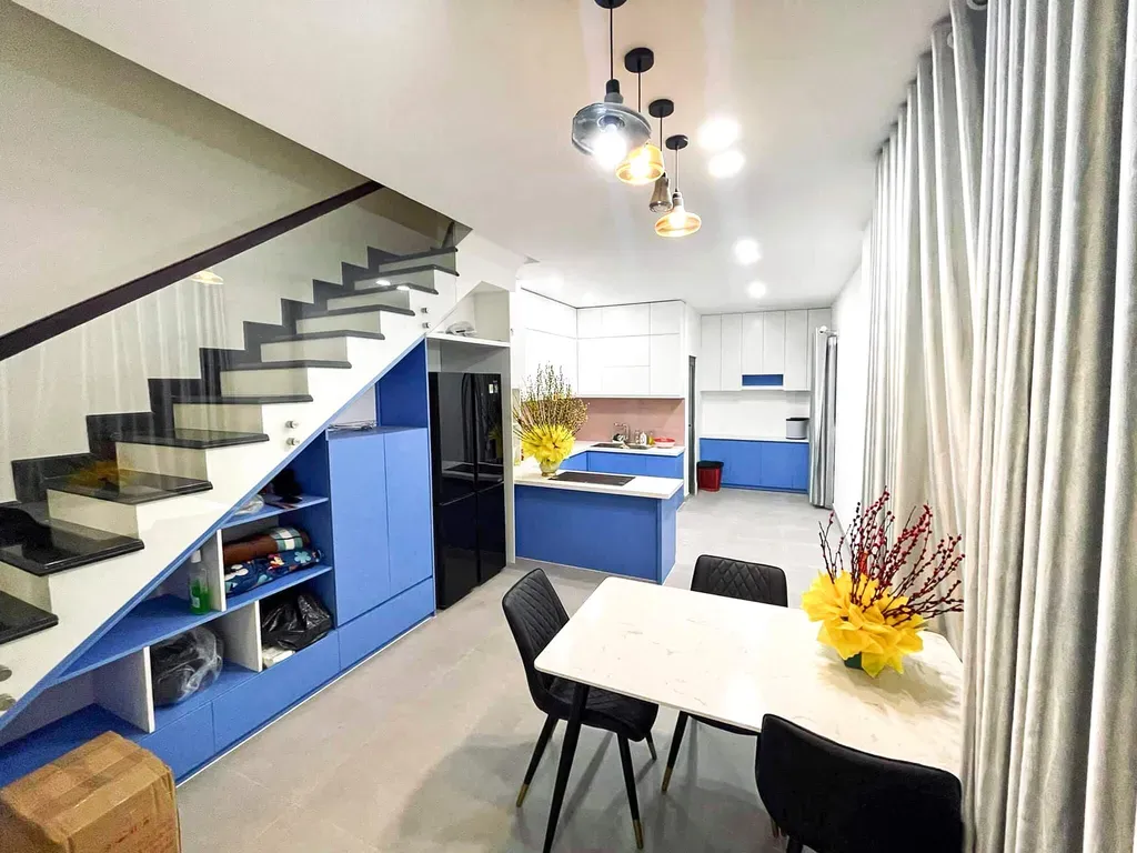 Phòng bếp, Phòng ăn - Nhà phố Thủ Đức - Phong cách Modern | Space T