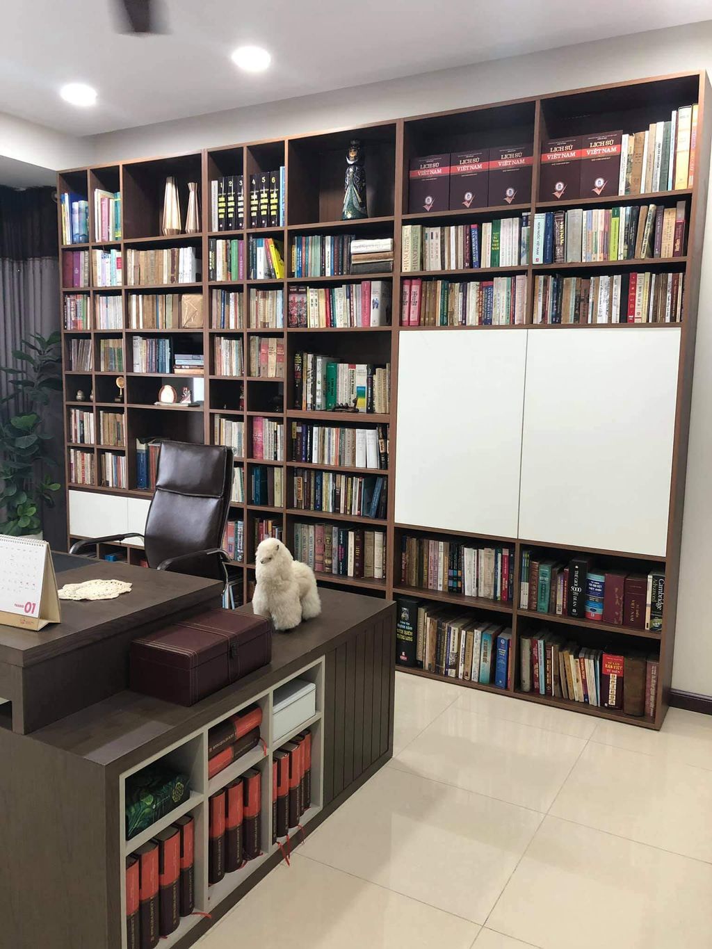 Phòng làm việc - Home office Căn hộ Saigon Pearl Bình Thạnh - Phong cách Modern  | Space T