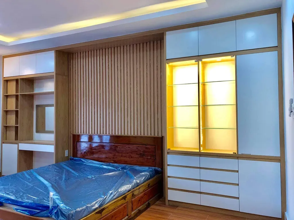 Phòng ngủ - Nhà phố Quận 9 - Phong cách Scandinavian + Modern | Space T