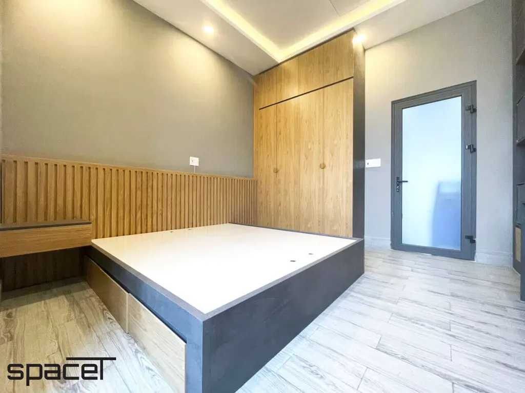 Phòng ngủ - Nhà phố Quận 12 - Phong cách Modern + Scandinavian | Space T